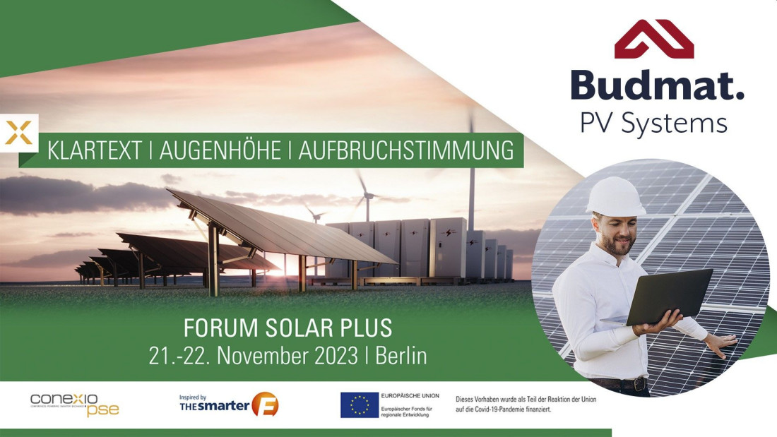 Budmat Systemy PV na forum Solar PLUS w Berlinie - spotkanie branży solarnych innowacji