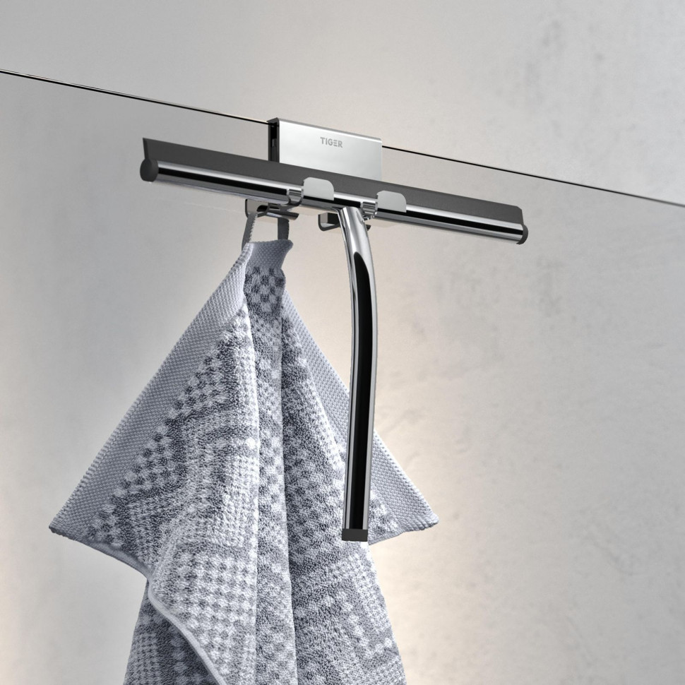 Haczyki dwustronne na ręczniki, gąbki lub golarkę serii Caddy