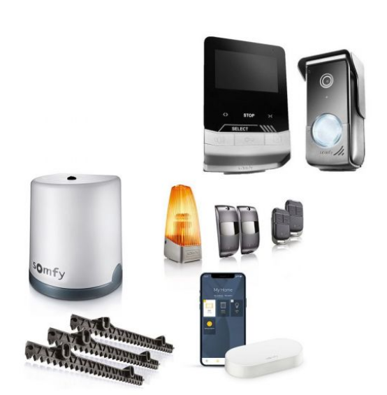 Zestaw do zdalnego sterowania bramą przesuwną: Connectivity Kit + Freevia 400 + V100+