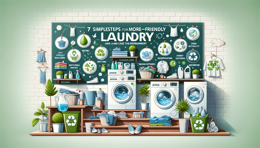 7 prostych kroków do bardziej ekologicznego prania - oszczędzaj i dbaj o środowisko
