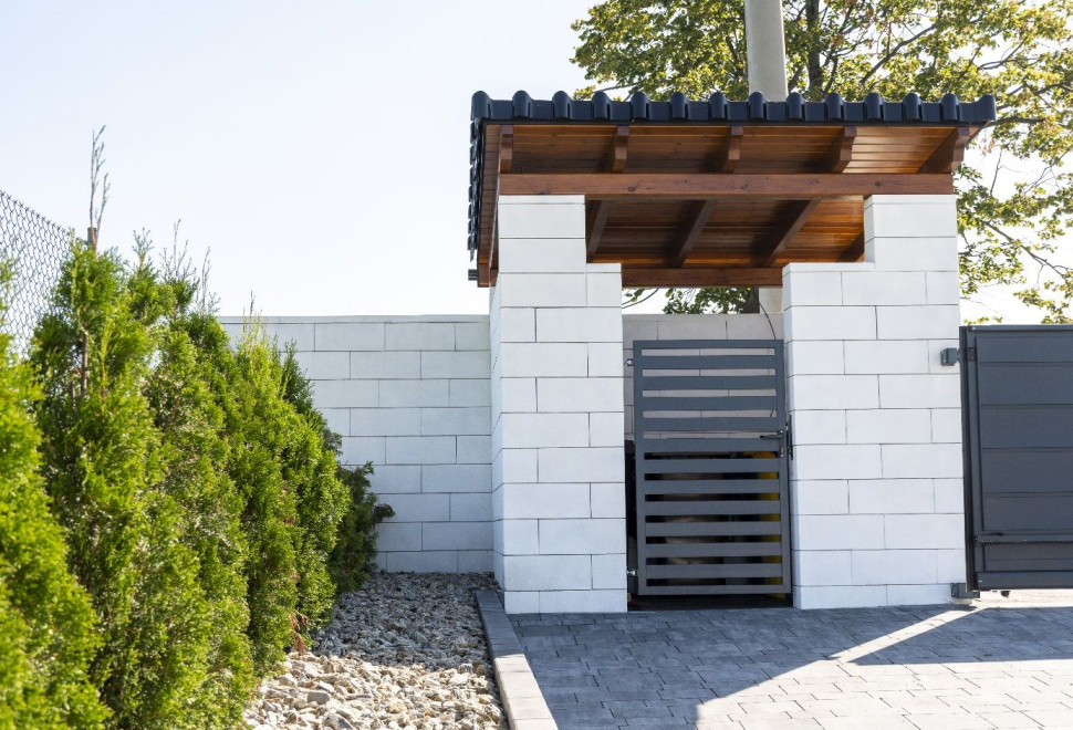 Bloczki ROMA Horizon w kolorze białym