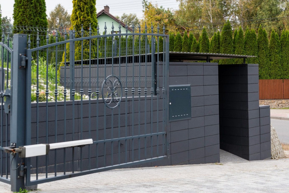 Bloczki ROMA Horizon w kolorze grafitowym