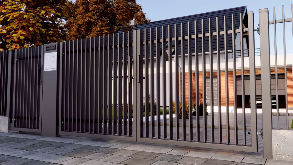 Ogrodzenie palisadowe Verticale