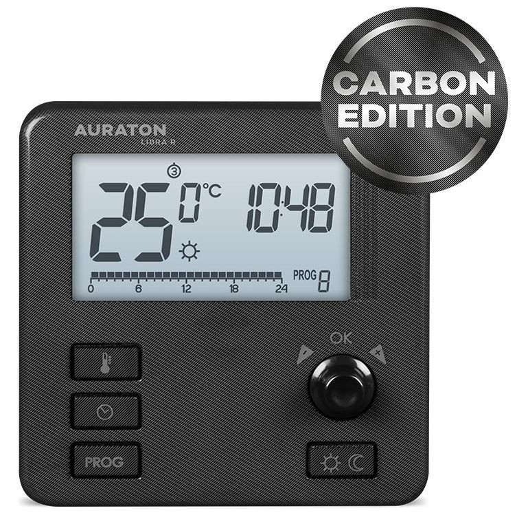 Regulator bezprzewodowy AURATON Libra R w wersji CARBON EDIOTION