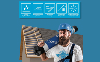 Legendarny W/PET PLUS - papa na dach skośny z deskowanym poszyciem - najlepszy wybór potwierdzony latami praktyki