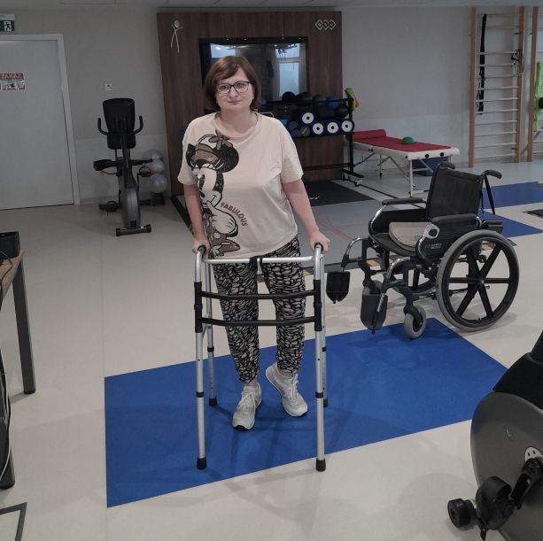 Pani Martyna Rucińska podopieczna Fundacji Votum