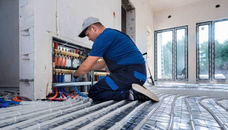 Montaż ogrzewania podłogowego
