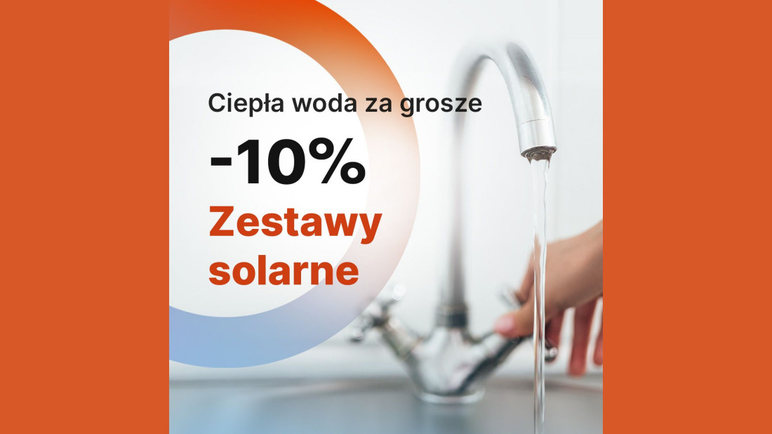 Zapewnij sobie ciepłą wodę dzięki kolektorom słonecznym w promocyjnej cenie! 