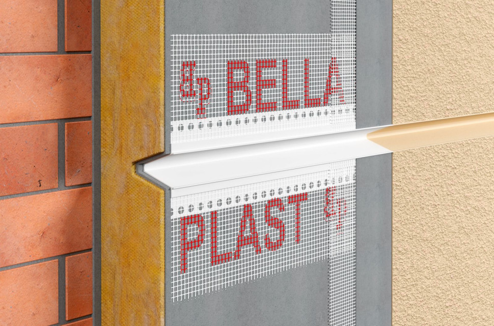 BP11 HTS - listwa PVC do boniowania trójkątna