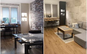 Metamorfoza salonu z PRL w 3 dni, czyli jak odmienić wnętrze niewielkim kosztem!