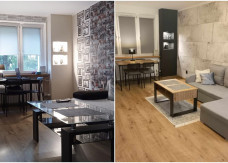 Metamorfoza salonu z PRL w 3 dni, czyli jak odmienić wnętrze niewielkim kosztem!