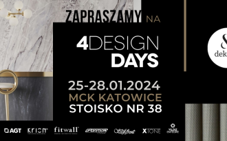 Marka Dekores Grupy REJS na 4 Design Days w katowickim MCK