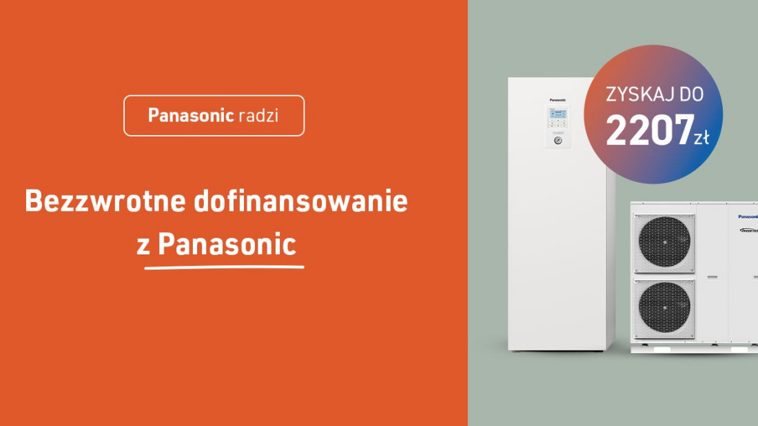 Oszczędzaj na ogrzewaniu dzięki dofinansowaniu z Panasonic