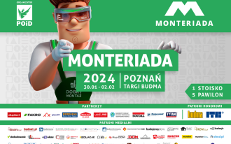 Zapraszamy na MONTERIADĘ 2024 na targach BUDMA - już od 30 stycznia!