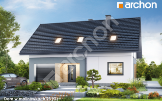 Komfortowy i tani w budowie dom z garażem! Poznaj ten projekt ARCHON+