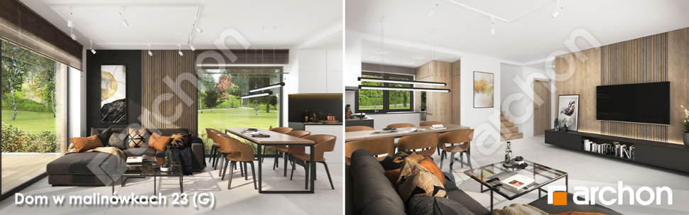 Dom w malinówkach 23 (G) - wnętrza