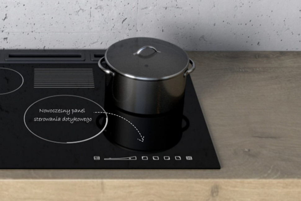 Płyta gazowa SOLGAZ OPTIMEX bez płomieni - gaz pod szkłem