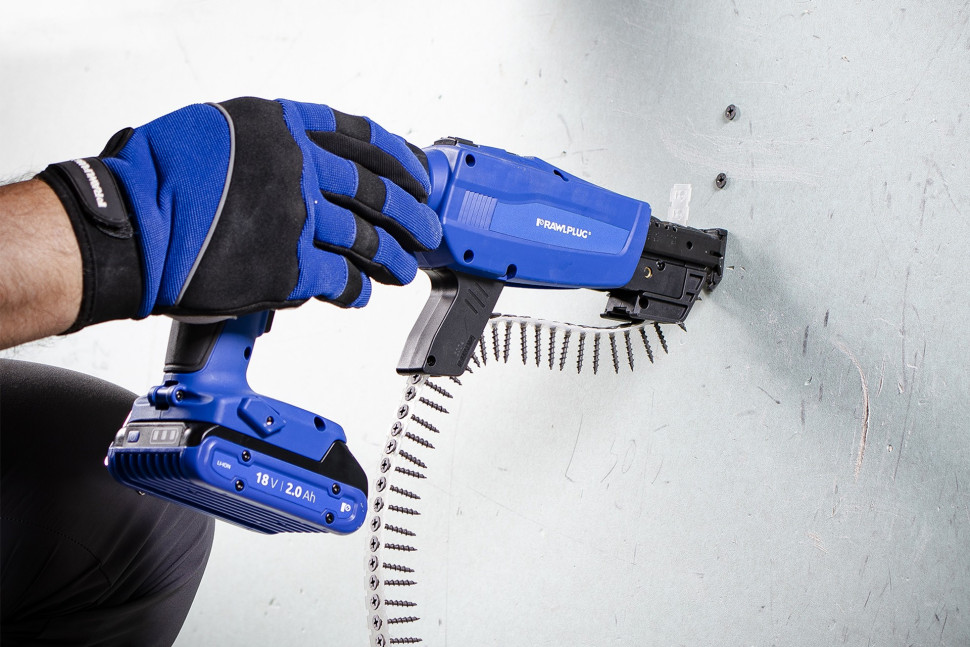 Wkrętarka do płyt gipsowo-kartonowych Rawlplug R-PDS18