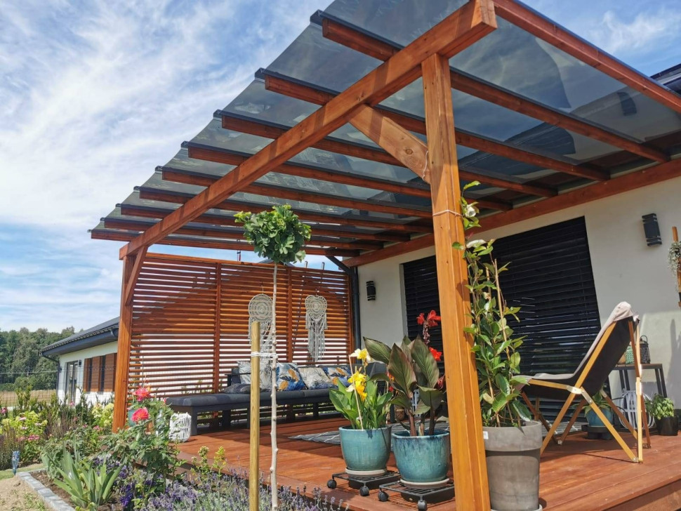 Przezroczysta płyta z poliwęglanu EZ-Glaze grey