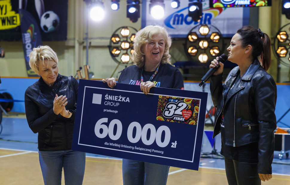 Śnieżka po raz kolejny wsparła WOŚP