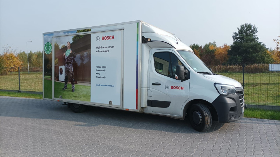 Mobilne centrum szkoleniowe Bosch