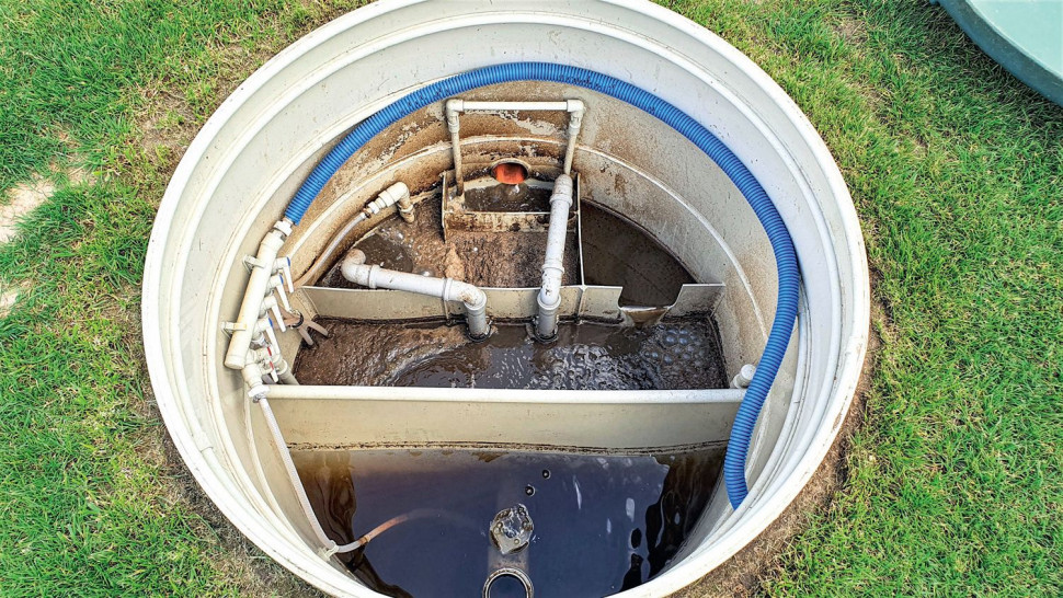 Przydomowa oczyszczalnia ścieków - wnętrze
