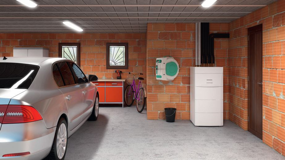 Pompa ciepła w garażu