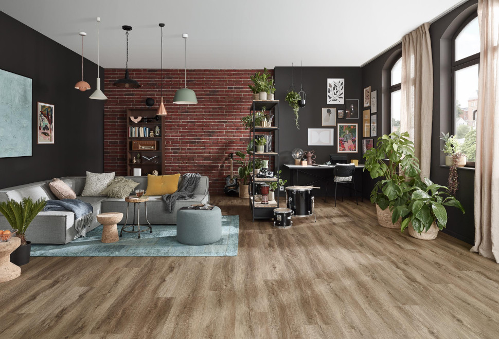 Panele winylowe Wineo 400 Authentic Oak Brown