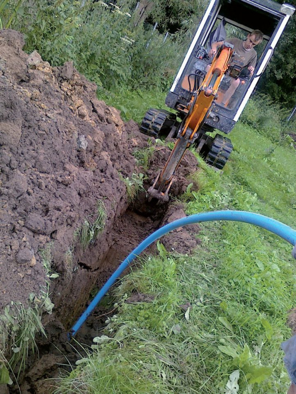 Wykonanie instalacje gruntowej dla źródła dolnego pompy ciepła