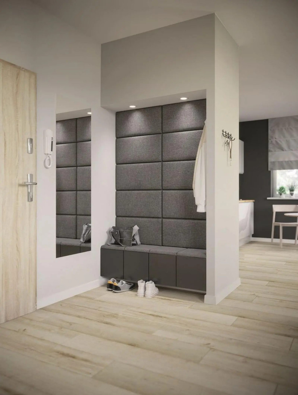 Panele tapicerowane to funkcjonalny element wnętrza, który wpływa na komfort życia.