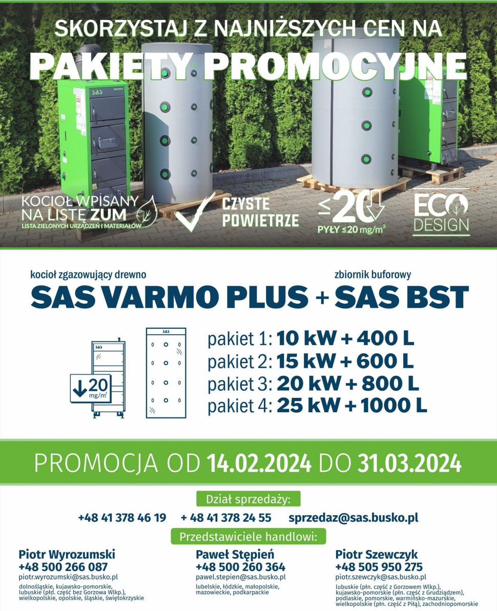 Skorzystaj z najniższych cen na pakiety promocyjne!