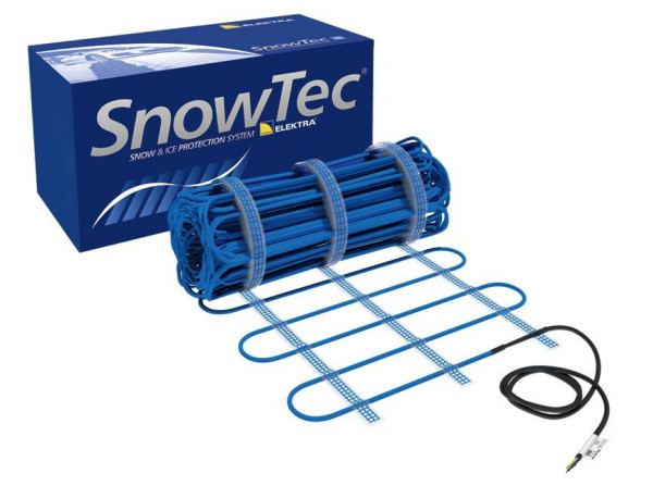 Maty grzejne wykonane są z przewodów jednostronnie zasilanych o mocy jednostkowej 30 W/m