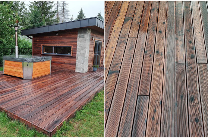Drewniany taras przy domu – trwałość, estetyka i indywidualne wykonanie od Drymar