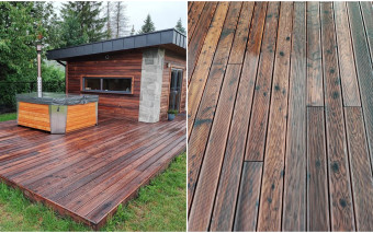 Drewniany taras przy domu – trwałość, estetyka i indywidualne wykonanie od Drymar