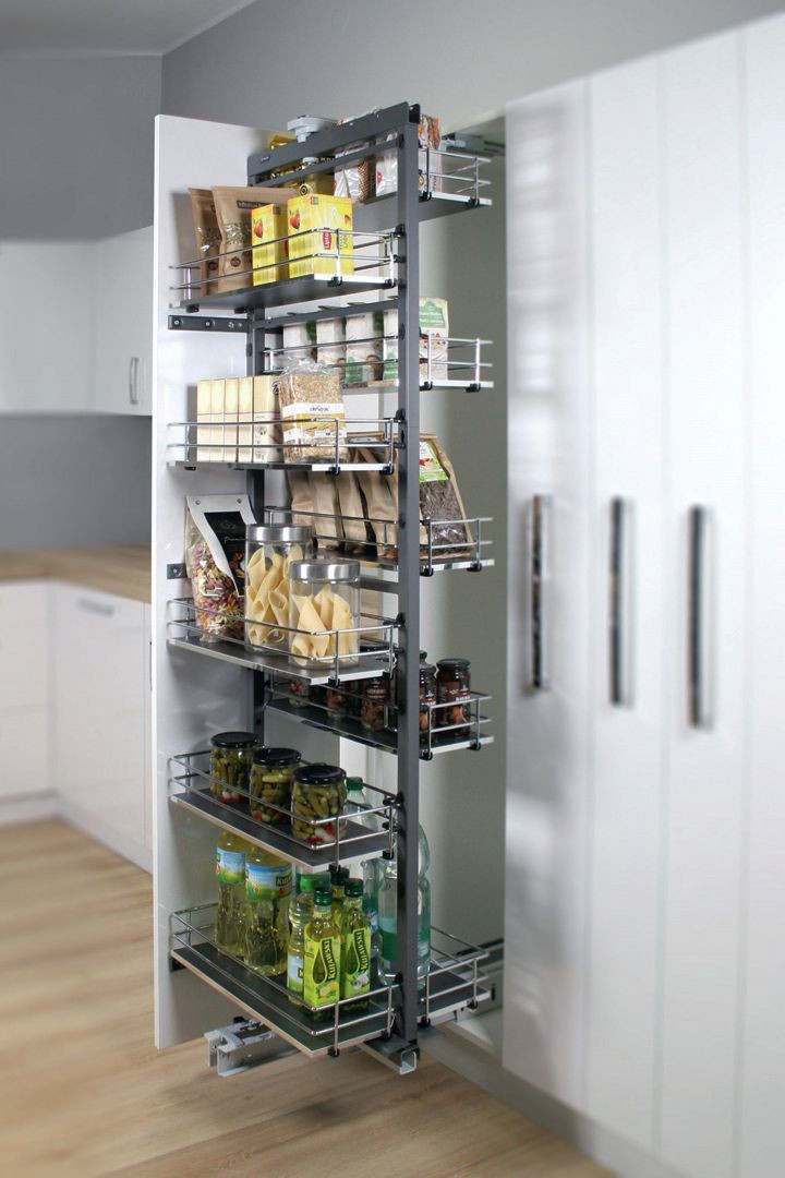 Pojemne szafy cargo pełnią rolę domowych spiżarek