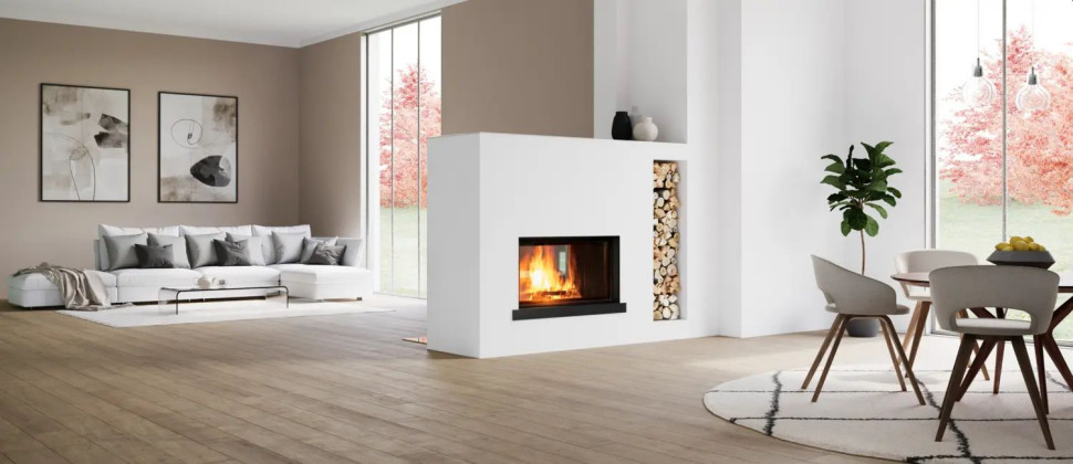 Dwustronne wkłady kominkowe BRUNNER Tunnel