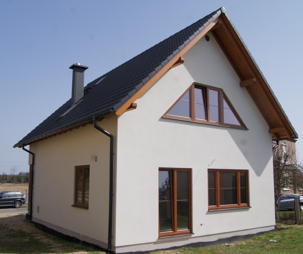 Jedna z wielu propozycji domu energooszczędnego w technologii Domikon