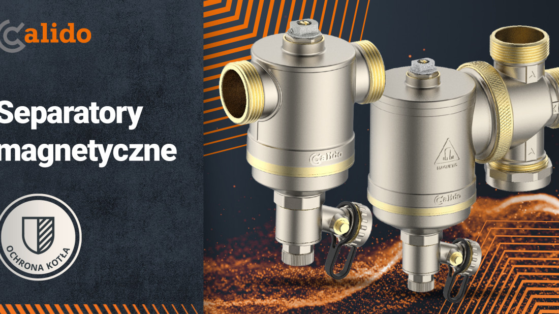 Separatory magnetyczne dla ochrony instalacji grzewczych
