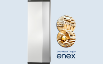 Pompa ciepła NIBE S1256 nagrodzona Złotym Medalem Targów ENEX 2024