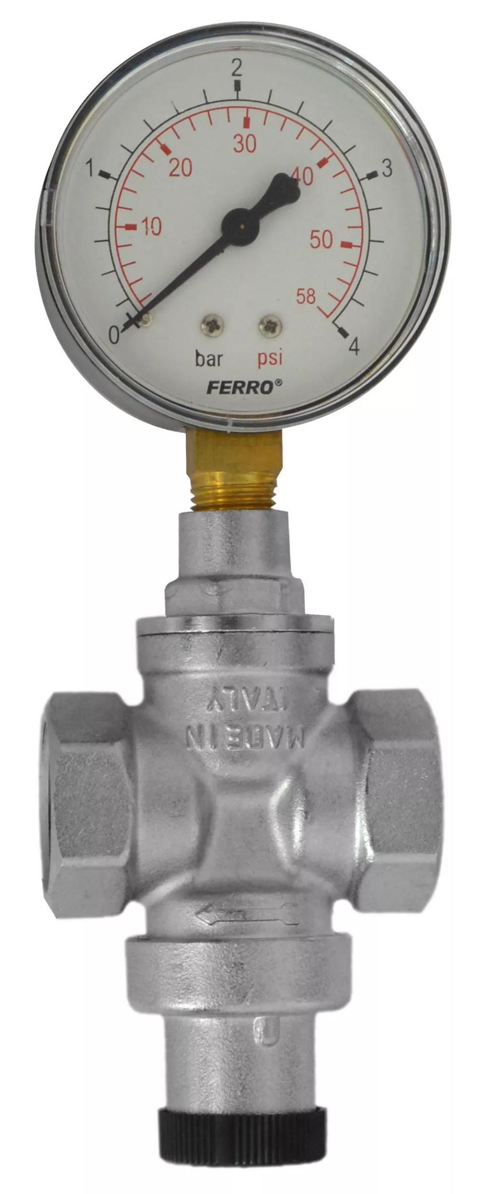 Reduktor ciśnienia PN16 1-4 bar. fot. FERRO