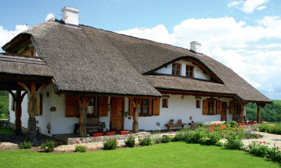 Strzecha to materiał niezwykle stylowy i oryginalny