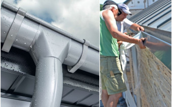 Rozmowy o budowaniu domu - dobieramy rynny