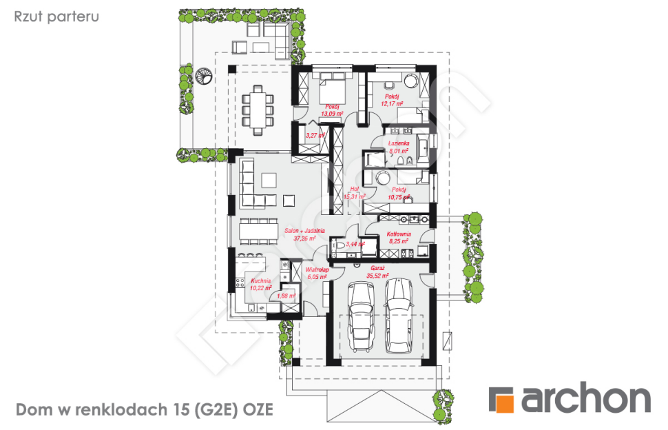 Dom w renklodach 15 (G2E) OZE