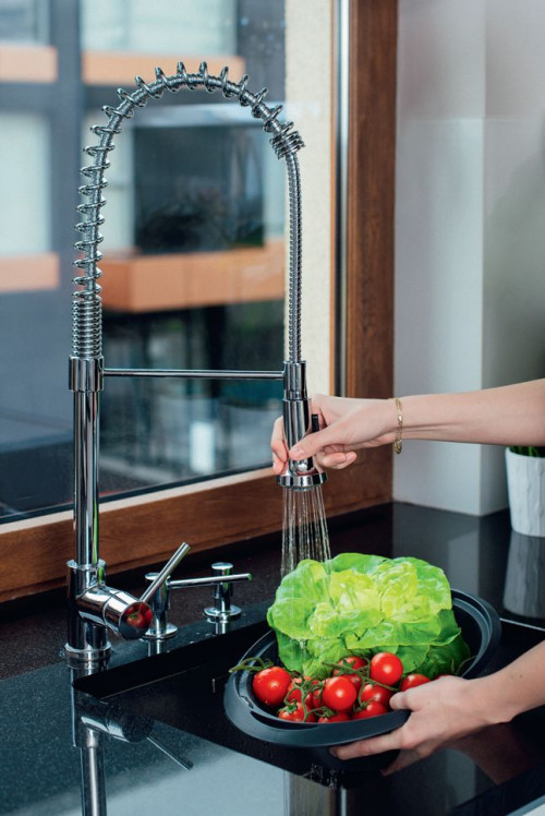 Bateria kuchenna z natryskiem