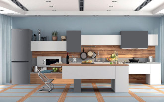 Modne fronty kuchenne: drewno, lakier, szkło, a może kamień?