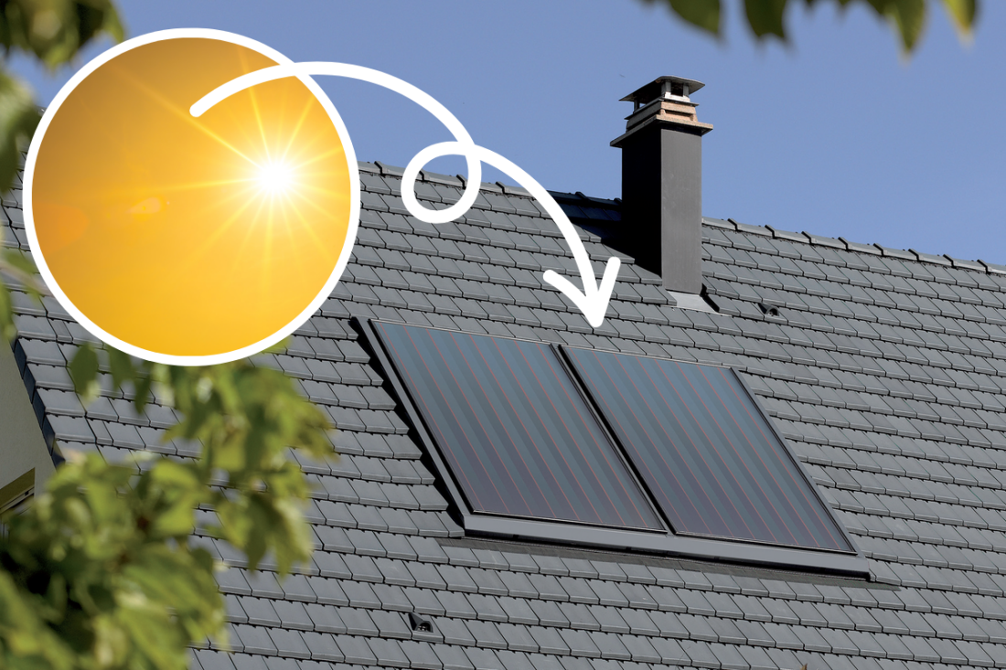 Rozmowy o budowaniu domu - dobór kolektorów słonecznych