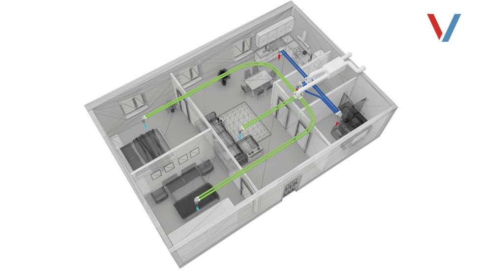 Sposoby rozprowadzenia instalacji wentylacyjnej