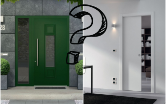 Rozmowy o wyborze drzwi zewnętrznych i wewnętrznych