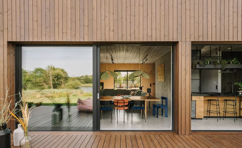 Wnętrza i przestrzeń na zewnątrz są miejscem, gdzie można głęboko odetchnąć.