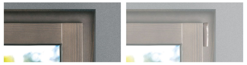 Przy zamkniętych skrzydłach zawiasy okien Innoview są całkowicie ukryte, co dodatkowo podnosi walory estetyczne okna